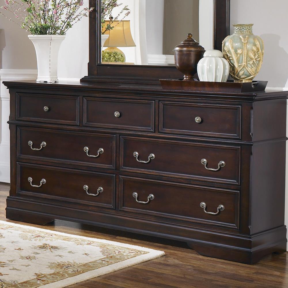 Cambridge 7-drawer Rectangular Dresser Cappuccino - Half Price Furniture
