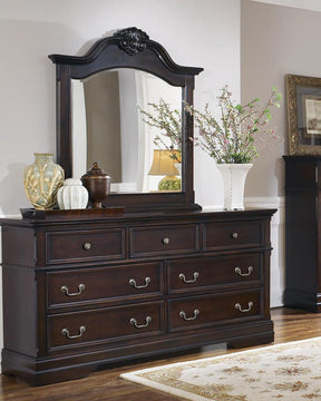 Cambridge 7-drawer Rectangular Dresser Cappuccino - Half Price Furniture