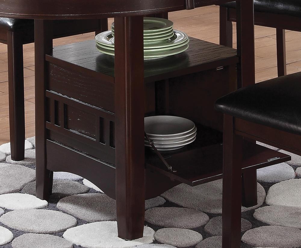 Lavon Dining Table with Storage Espresso - Half Price Furniture