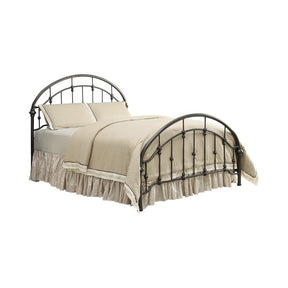 Rowan Queen Bed Dark Bronze - Half Price Furniture
