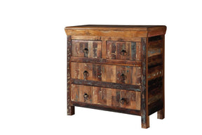Harper 4-drawer Accent Cabinet Reclaimed Wood - Half Price Furniture