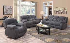 Weissman Pillow Top Arm Motion Sofa Charcoal - Half Price Furniture