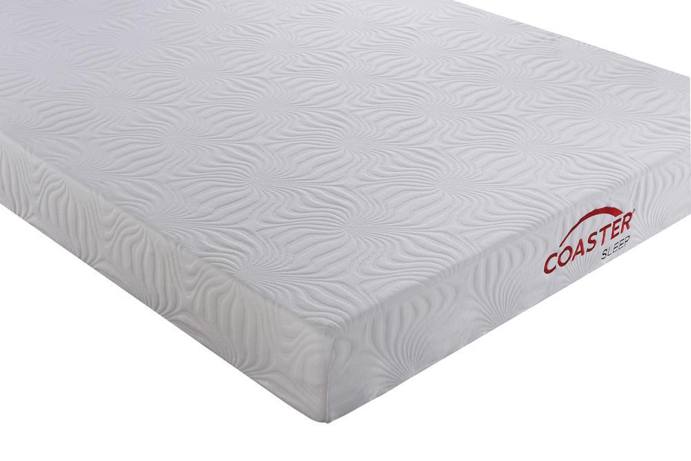 Keegan Queen Memory Foam Mattress White - Mattress - Half Price Furniture