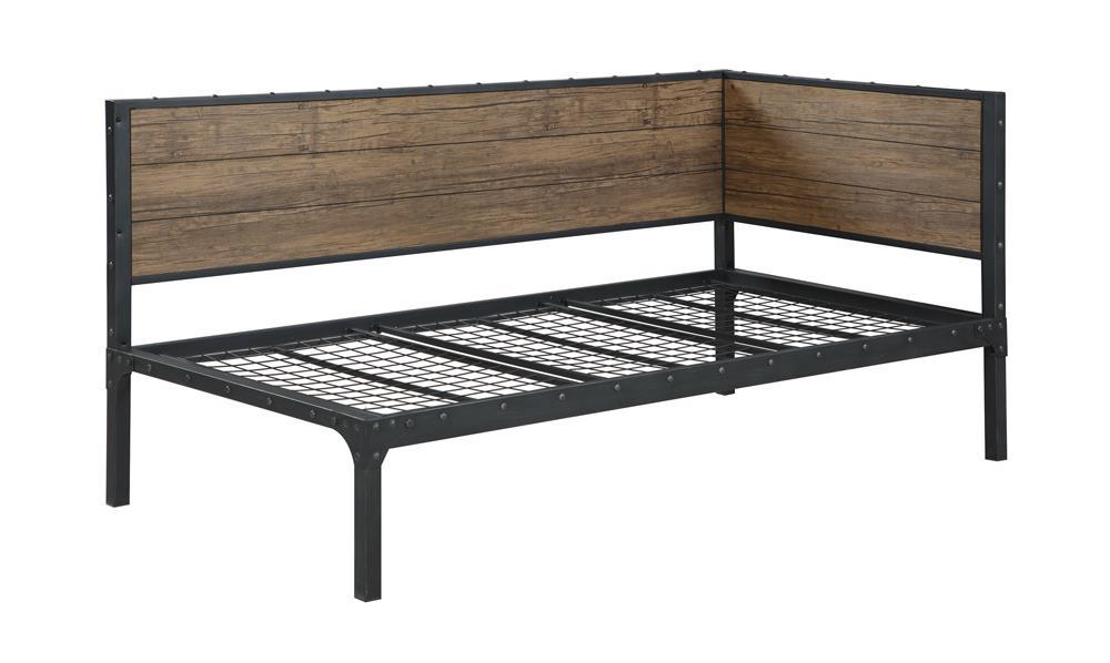 Getler Daybed Weathered Chestnut and Black - Half Price Furniture