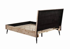 Marlow Eastern King Platform Bed Rough Sawn Multi - Half Price Furniture