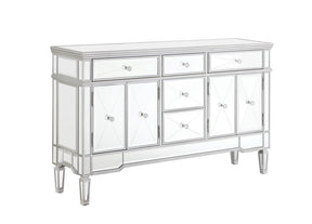 Duchess 5-drawer Accent Cabinet Silver - Half Price Furniture