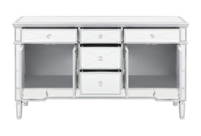 Duchess 5-drawer Accent Cabinet Silver - Half Price Furniture