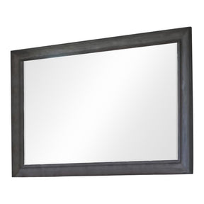 Alderwood Rectangle Dresser Mirror French Grey - Half Price Furniture