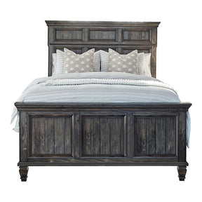 Avenue California King Panel Bed Weathered Burnished Brown - Half Price Furniture