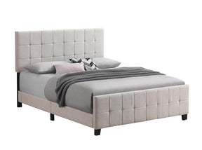 Fairfield Eastern King Upholstered Panel Bed Beige - Half Price Furniture