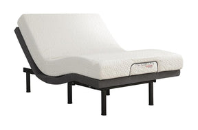 Clara Full Adjustable Bed Base Grey and Black - Adjustable Base - Half Price Furniture