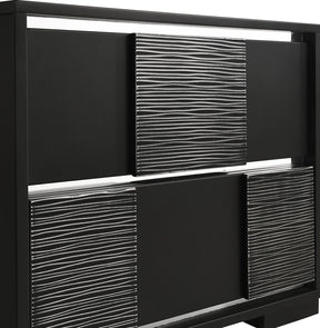 Blacktoft 2-drawer Nightstand Black - Half Price Furniture