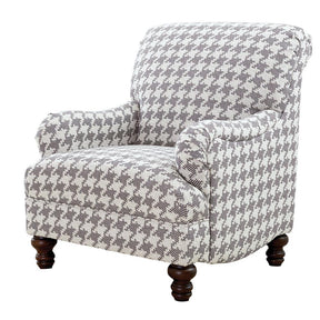 Glenn Upholstered Accent Chair Grey - Half Price Furniture