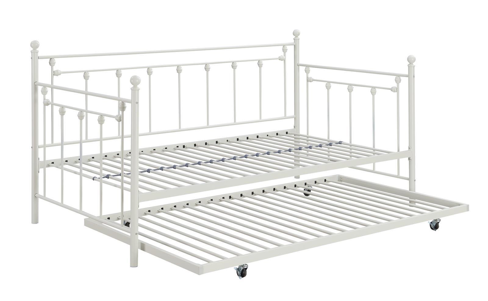 Nocus Spindle Metal Twin Daybed with Trundle - Half Price Furniture