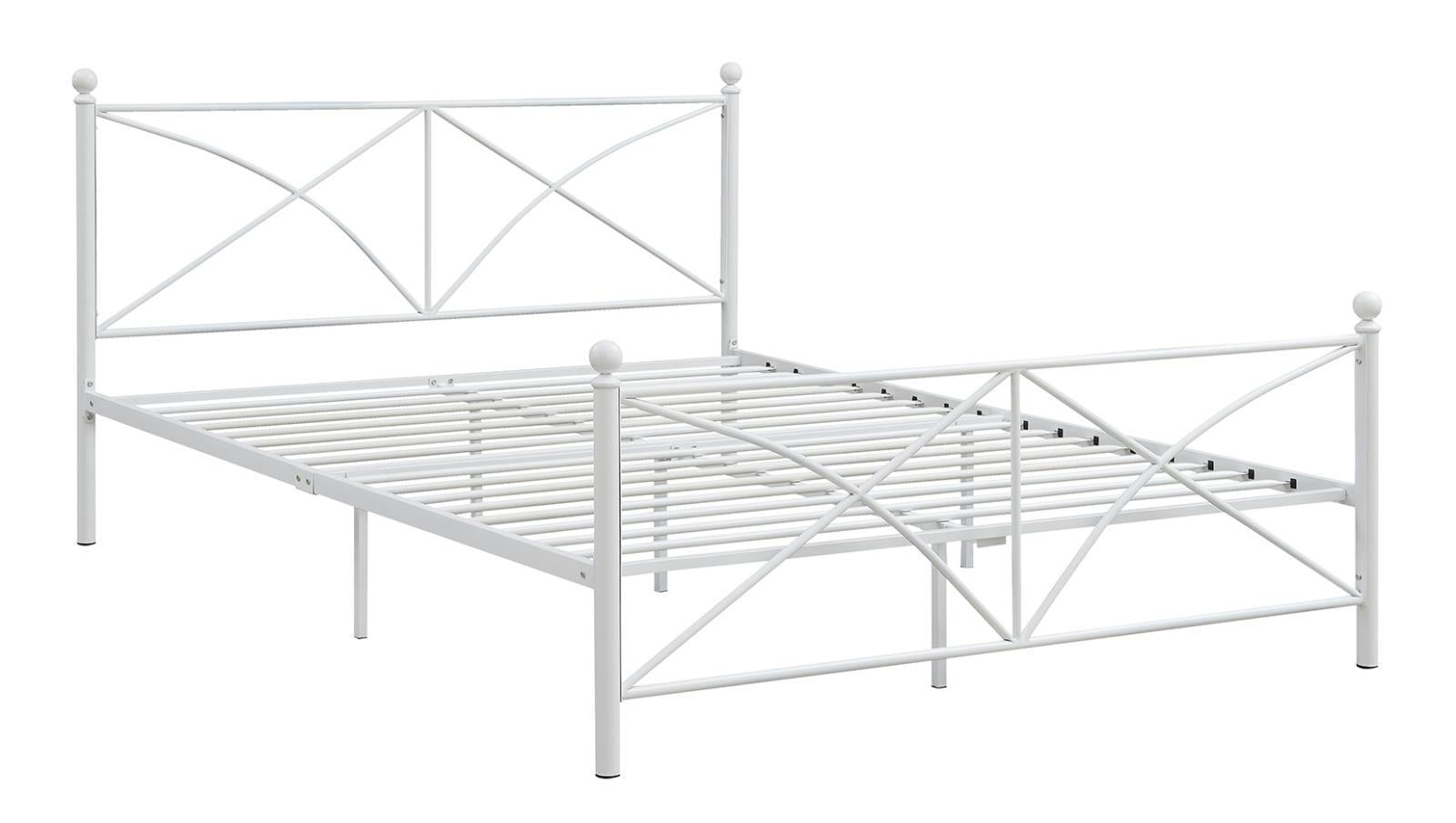 Hart Queen Platform Bed White - Half Price Furniture