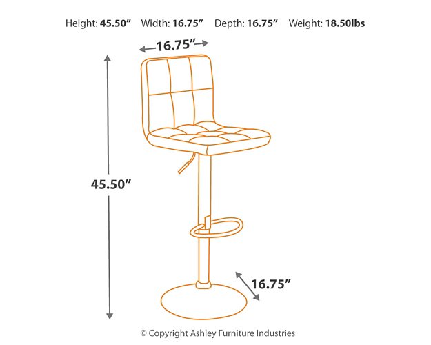 Bellatier Bar Stool Set - Half Price Furniture