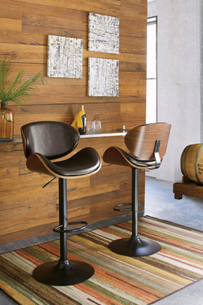 Bellatier Adjustable Height Bar Stool - Half Price Furniture