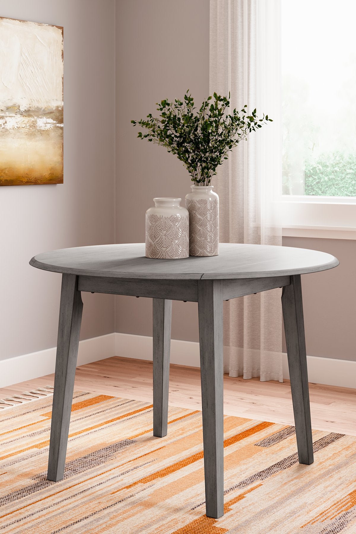 Shullden Drop Leaf Dining Table - Half Price Furniture