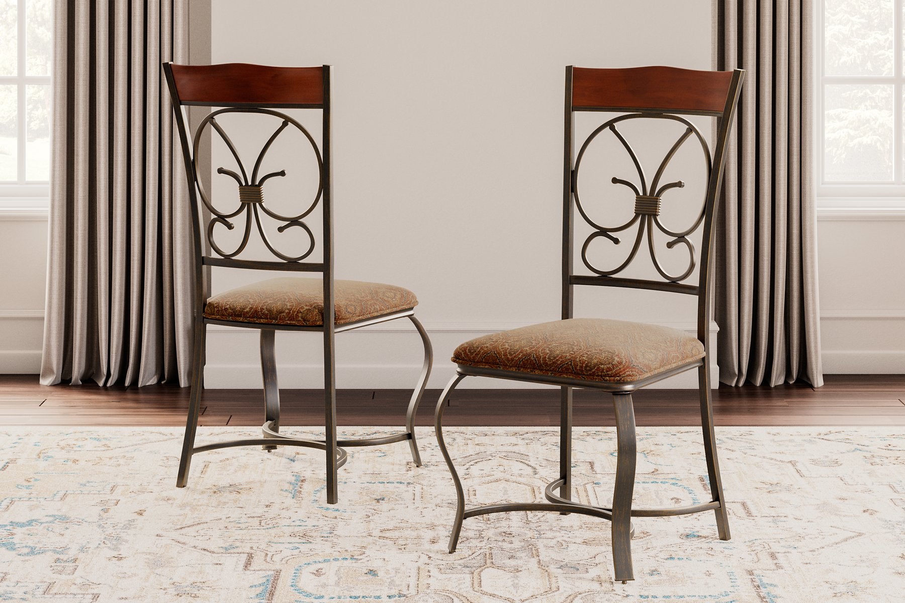 Glambrey Dining Chair Set - Half Price Furniture