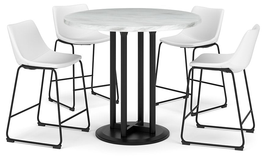 Centiar Counter Height Dining Set - Half Price Furniture