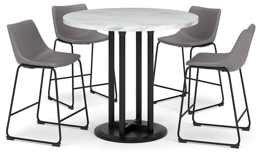 Centiar Counter Height Dining Set - Half Price Furniture