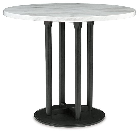 Centiar Counter Height Dining Table Half Price Furniture