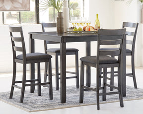 Bridson Counter Height Dining Table and Bar Stools (Set of 5) - Half Price Furniture