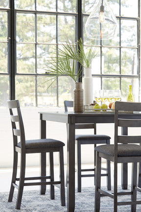 Bridson Counter Height Dining Table and Bar Stools (Set of 5) - Half Price Furniture