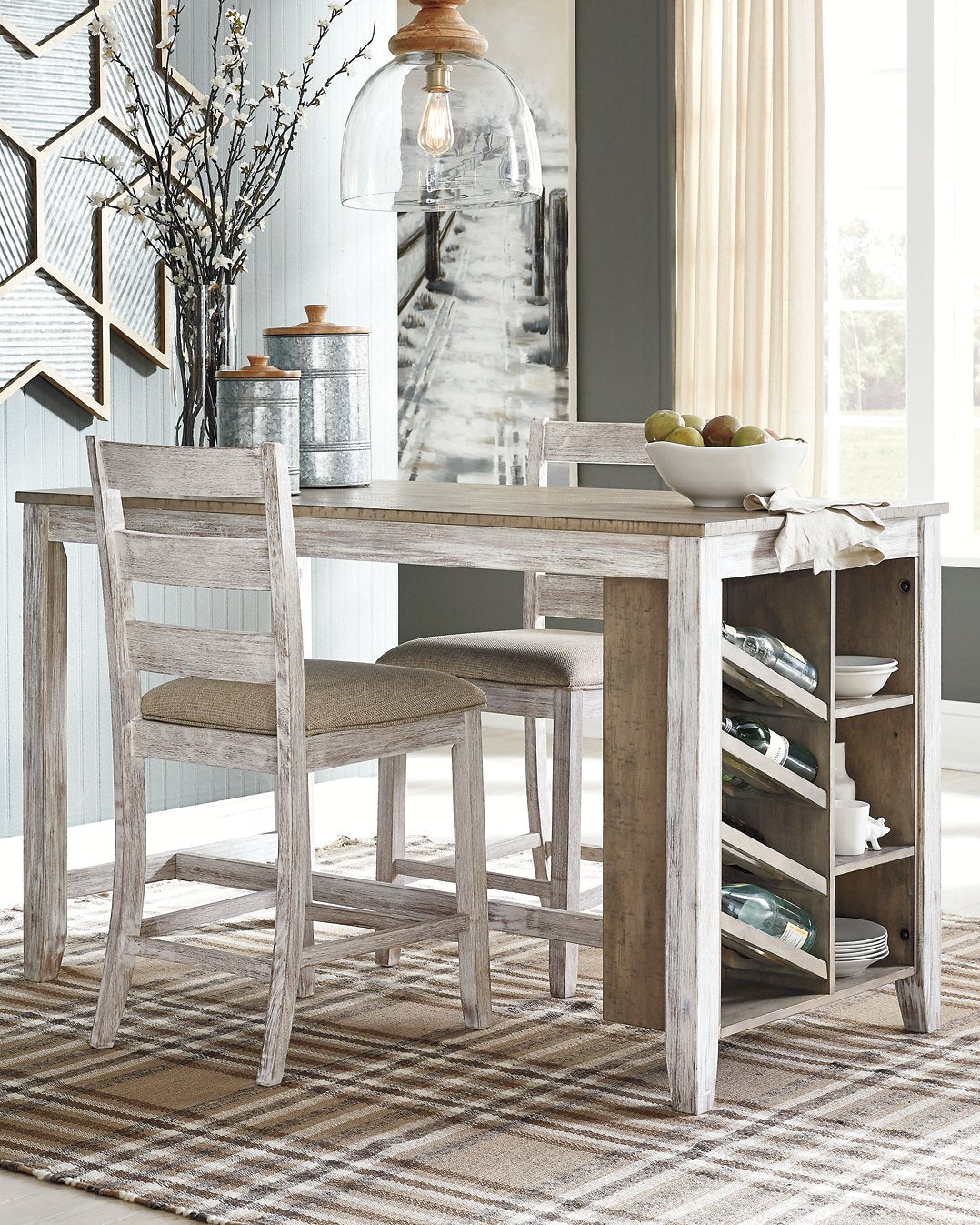 Skempton Counter Height Dining Set - Half Price Furniture