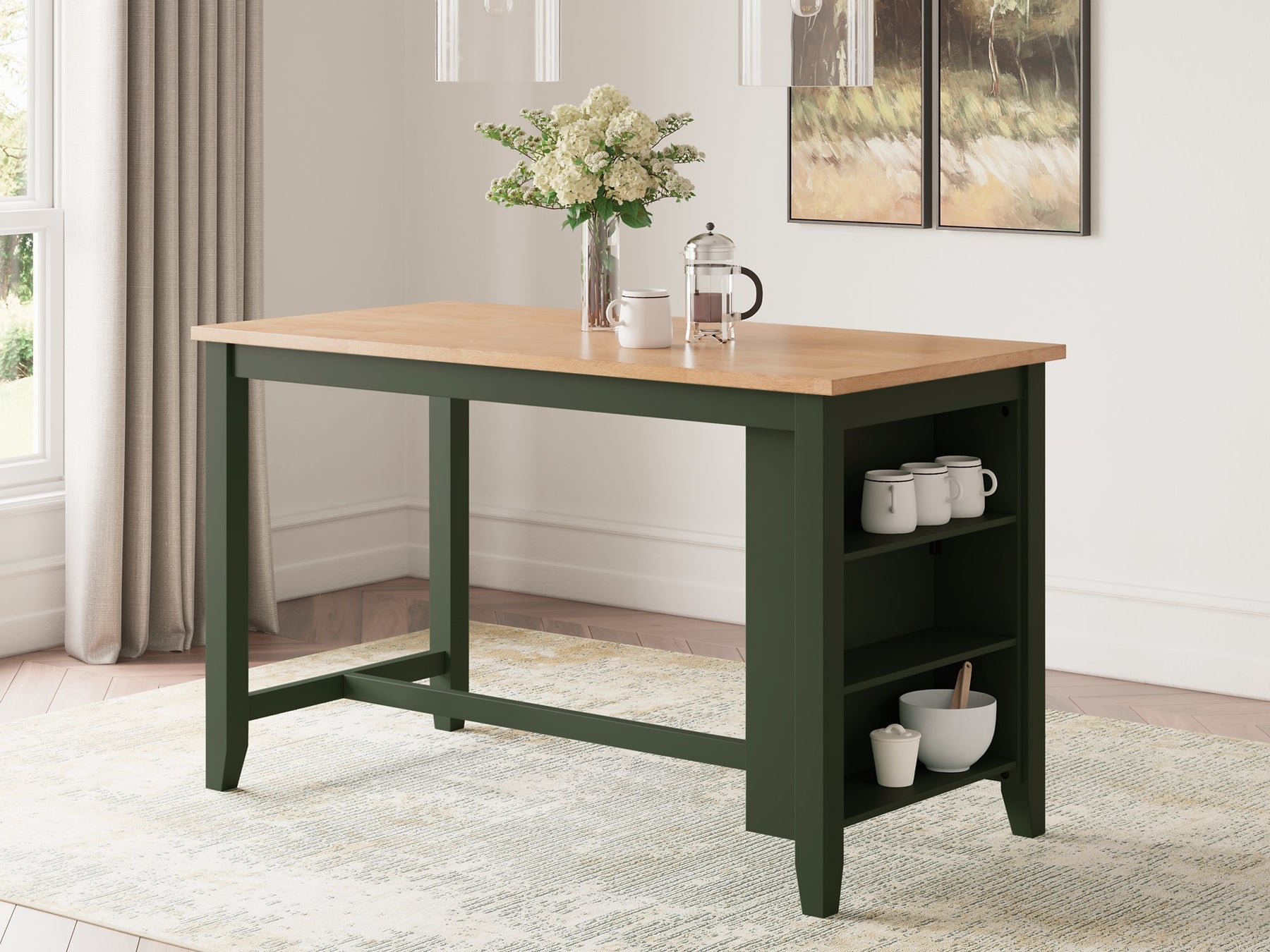 Gesthaven Counter Height Dining Table - Half Price Furniture