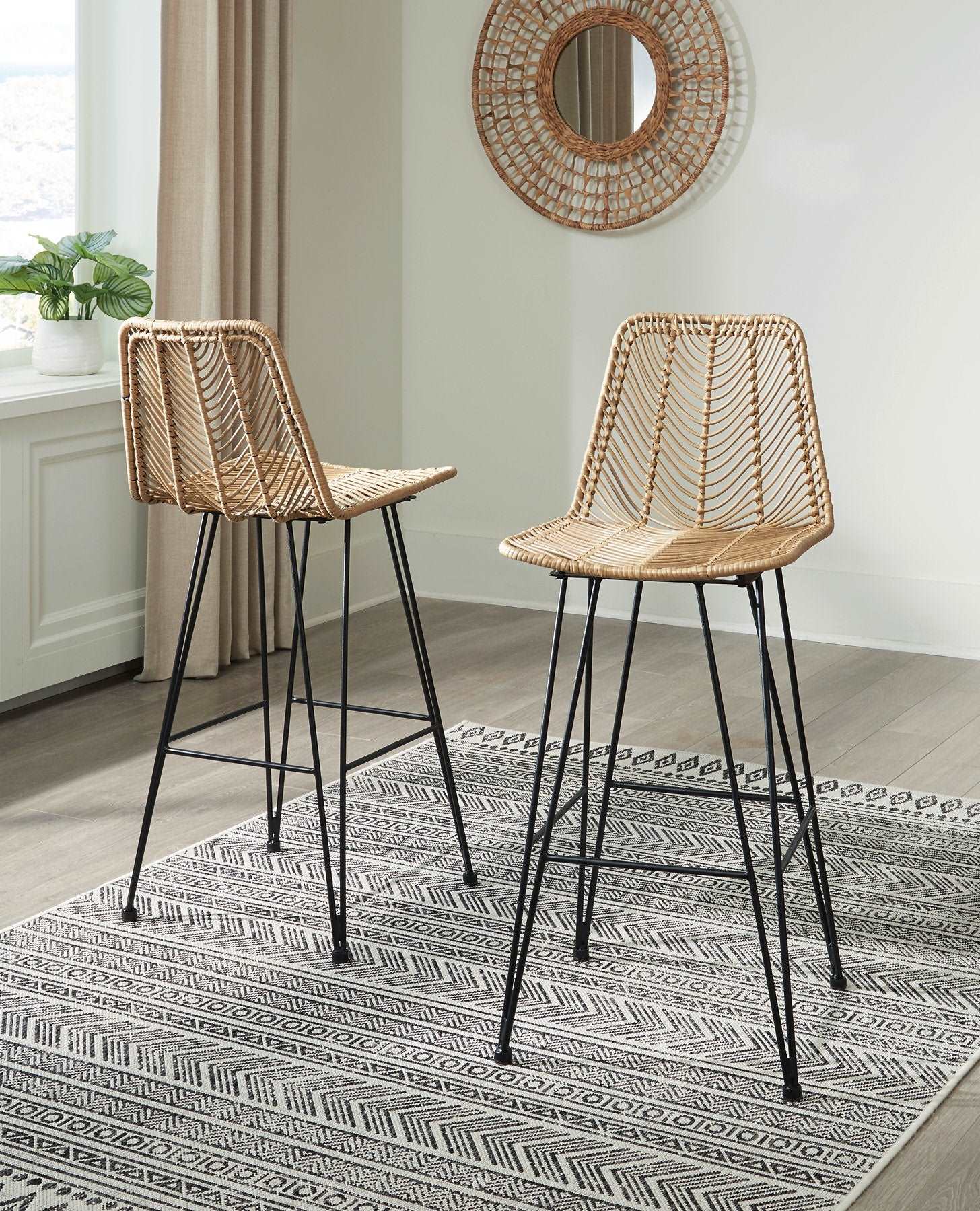 Angentree Bar Height Bar Stool - Half Price Furniture