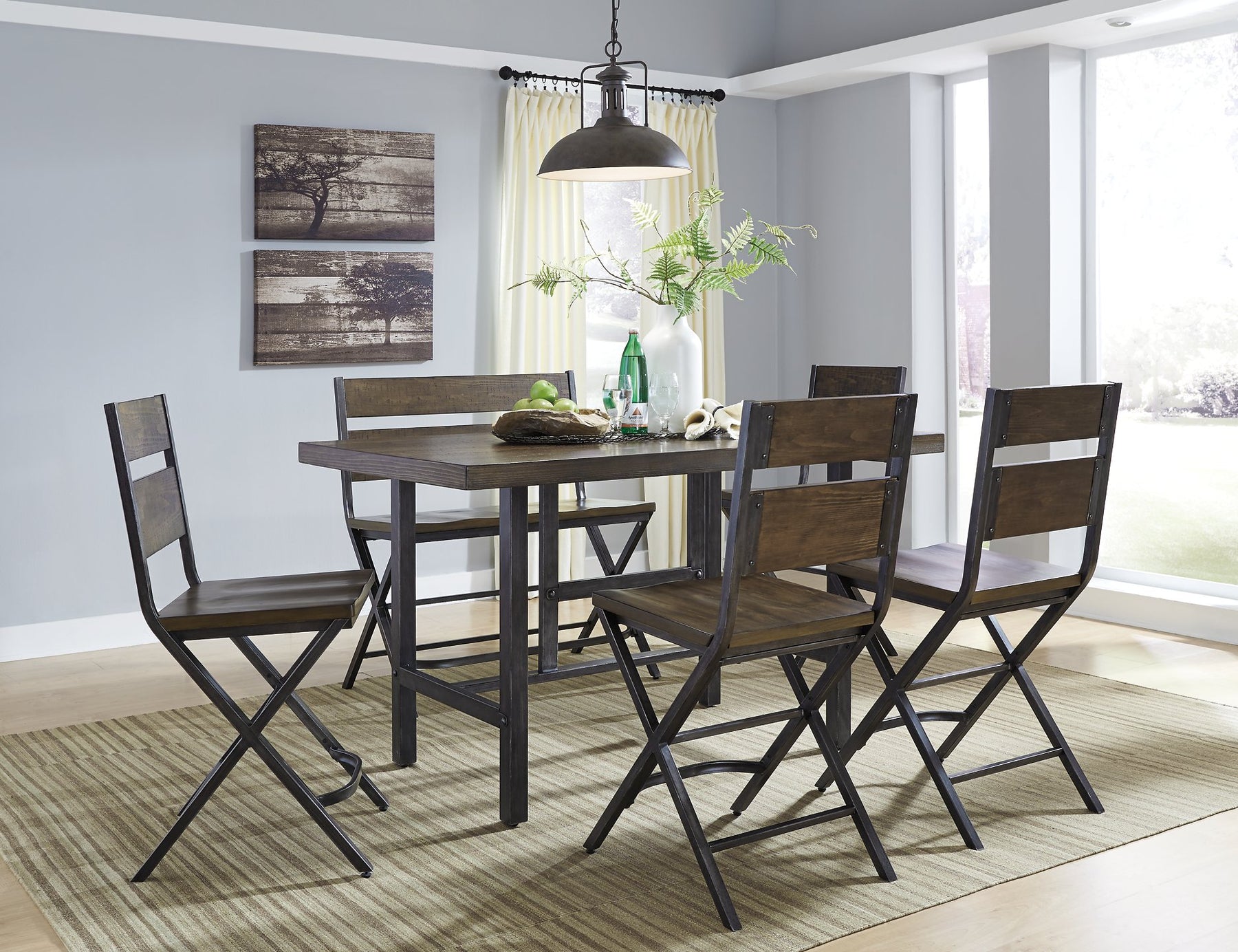 Kavara Counter Height Dining Table - Half Price Furniture