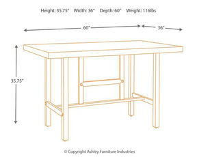 Kavara Counter Height Dining Set - Half Price Furniture