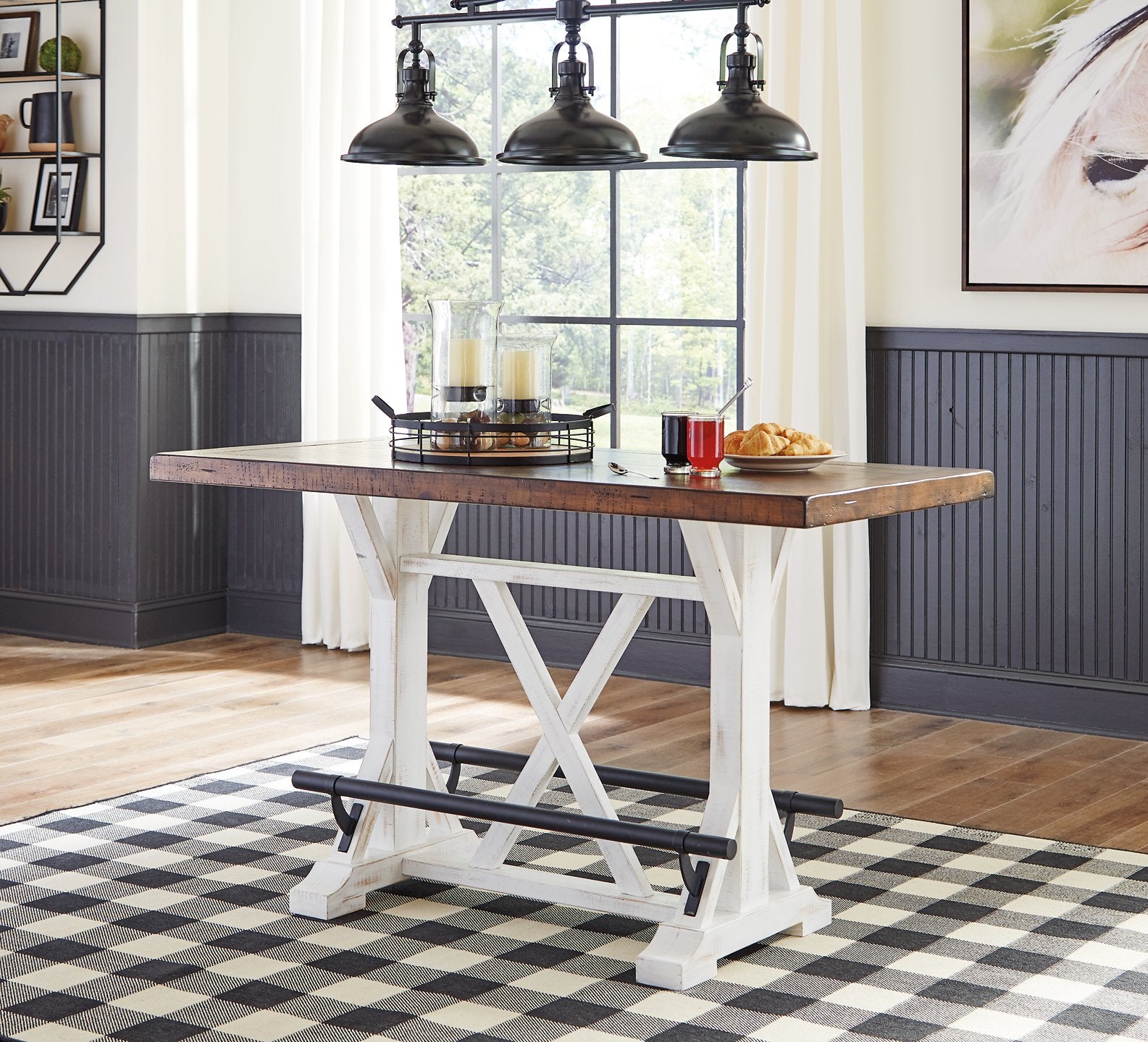 Valebeck Counter Height Dining Table - Half Price Furniture