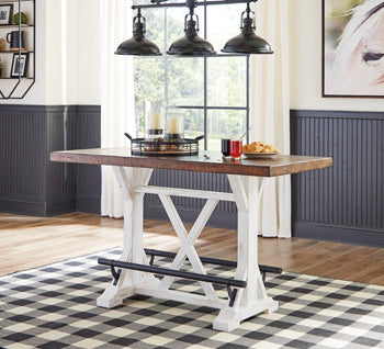 Valebeck Dining Room Set - Barstool Set - Half Price Furniture