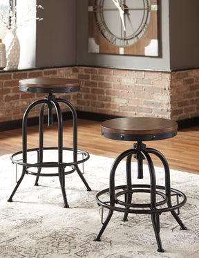 Valebeck Bar Height Bar Stool - Half Price Furniture