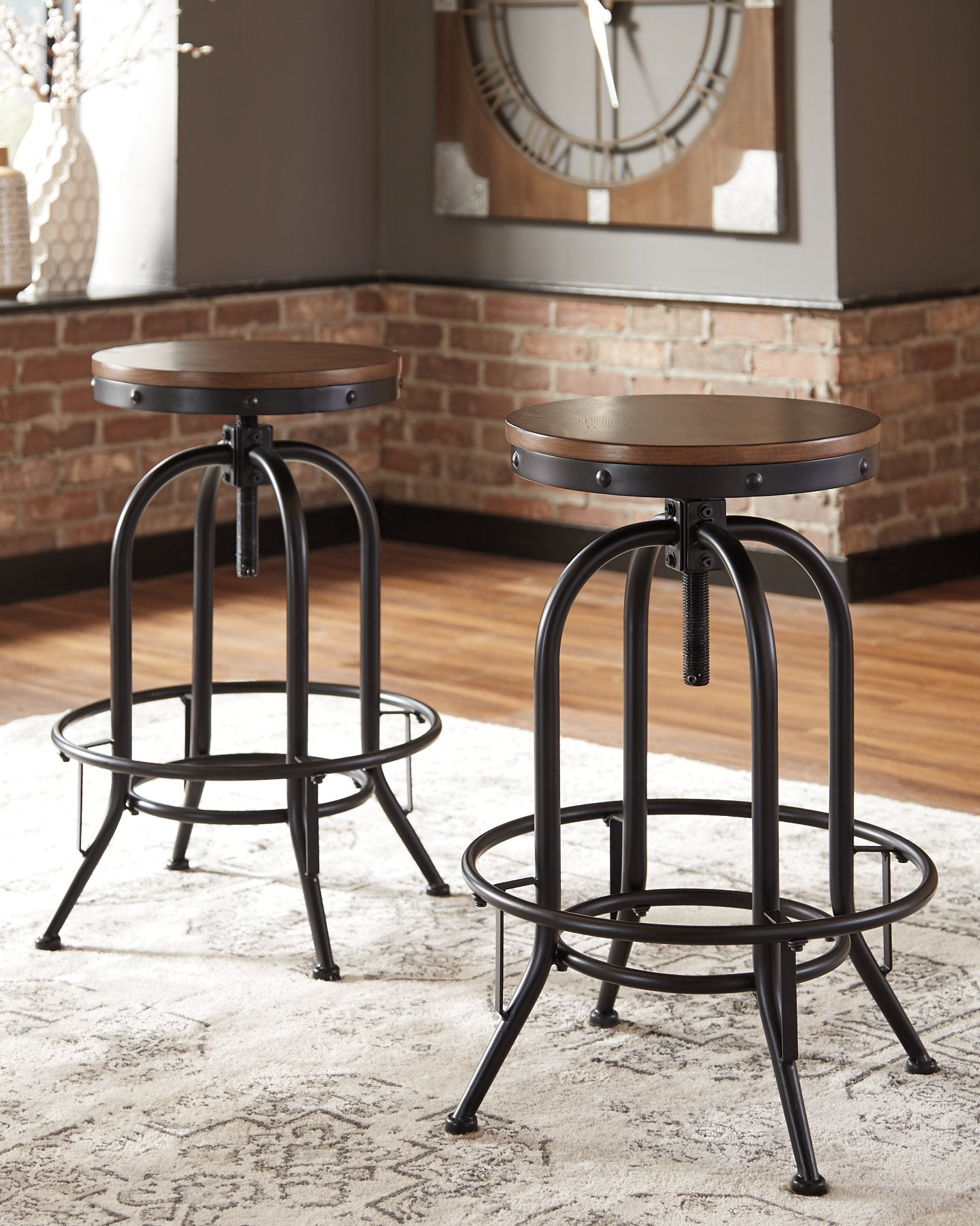 Valebeck Bar Height Bar Stool - Half Price Furniture