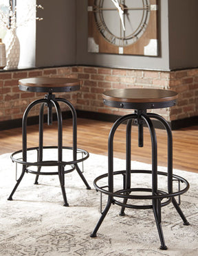 Valebeck Bar Height Bar Stool - Half Price Furniture