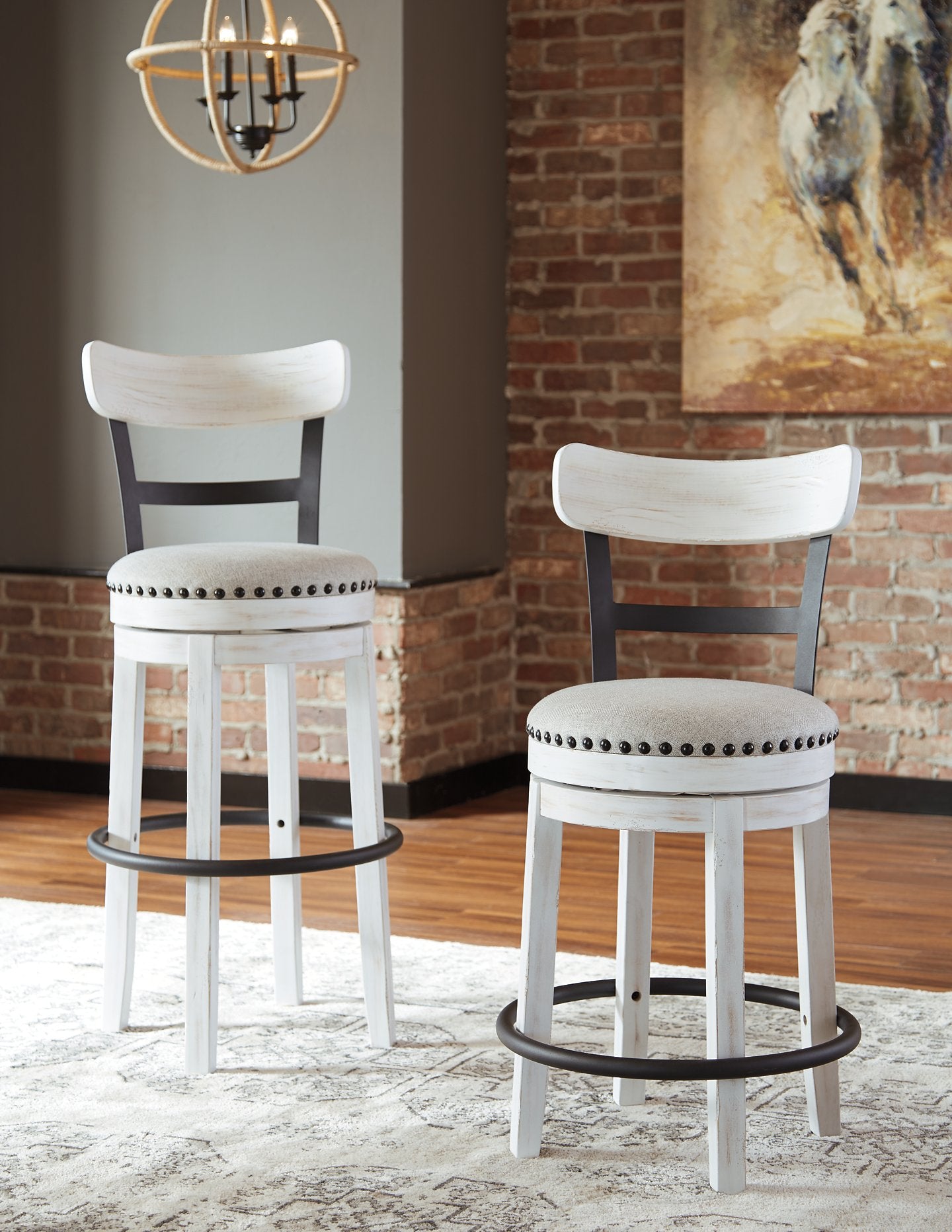 Valebeck Bar Height Bar Stool - Half Price Furniture