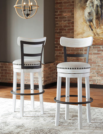 Valebeck Bar Height Bar Stool - Half Price Furniture