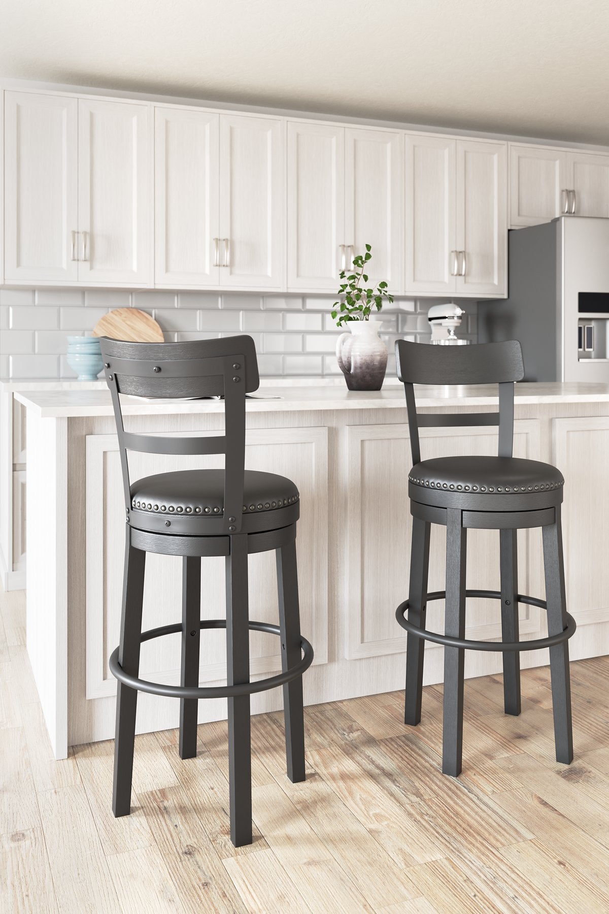 Valebeck Bar Height Bar Stool - Half Price Furniture