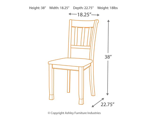 Owingsville Dining Chair Set - Half Price Furniture