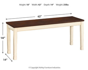 Whitesburg Dining Bench - Half Price Furniture