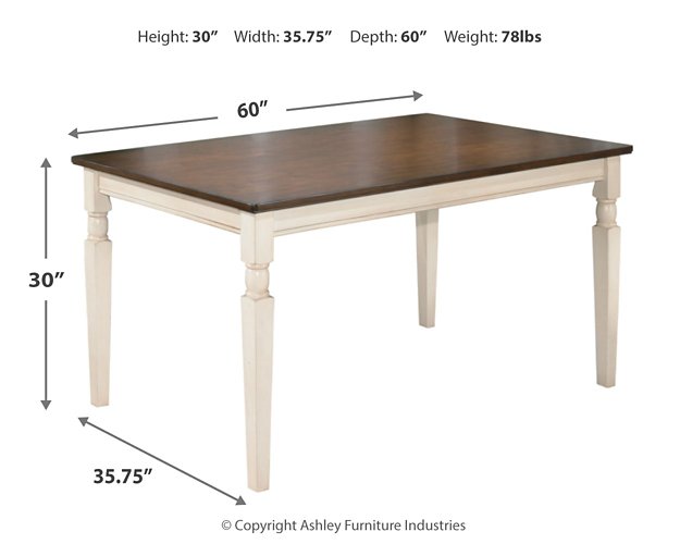 Whitesburg Dining Set - Half Price Furniture