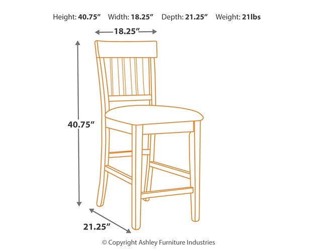 Ralene Counter Height Dining Set - Half Price Furniture