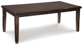 Haddigan Dining Extension Table Half Price Furniture