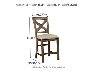 Moriville Bar Stool Set - Half Price Furniture