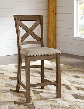 Moriville Counter Height Bar Stool - Half Price Furniture