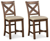 Moriville Bar Stool Set Half Price Furniture