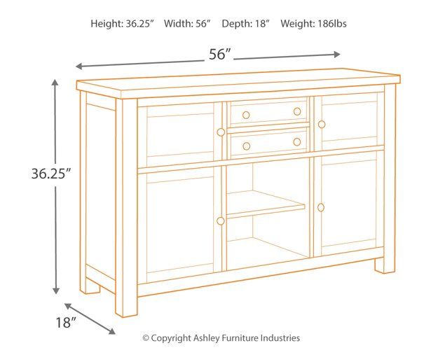 Moriville Dining Server - Half Price Furniture